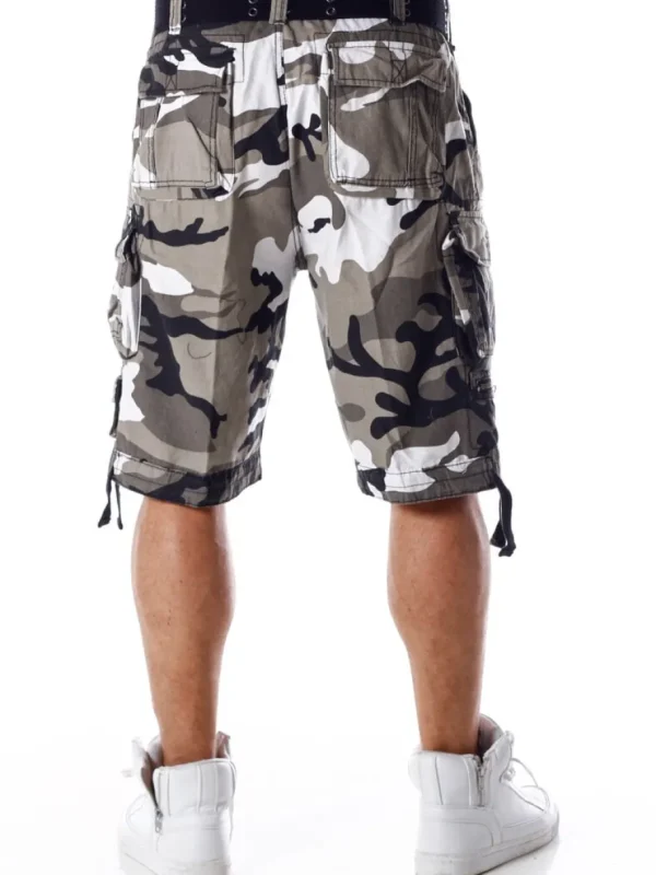 Savage Vintage Shorts - Hvid/Camo^Brandit Discount