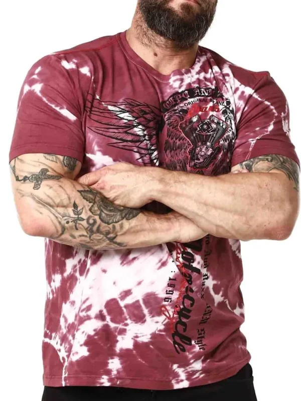 Cain T-shirt - Vinrød^Cipo & Baxx Outlet