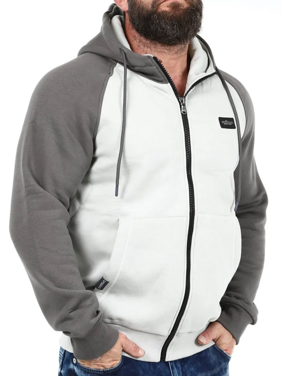 calder_cipo__baxx_zip_hoo_2.webp Calder Zip Hoodie - Grå^Cipo & Baxx Online