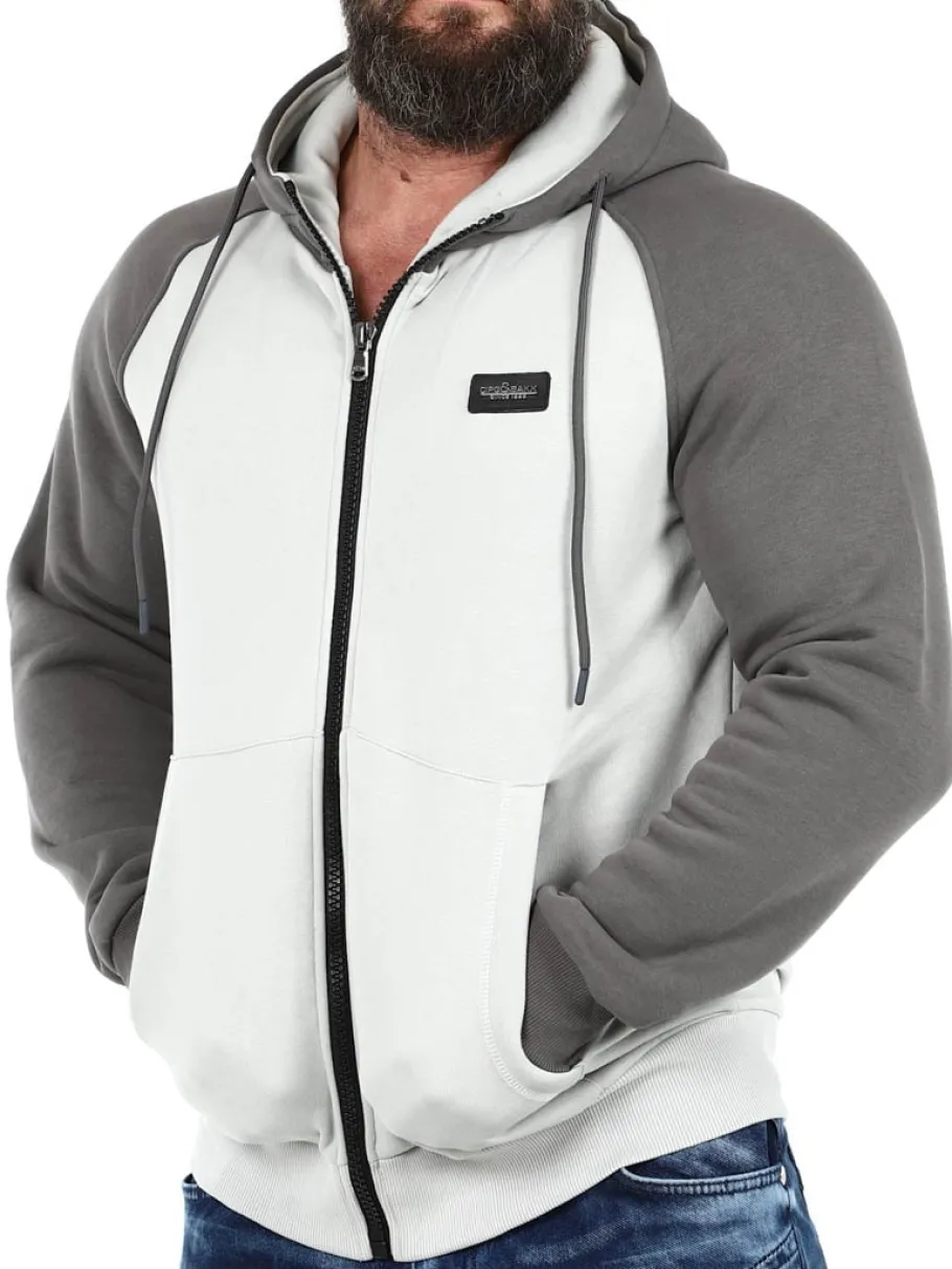 calder_cipo__baxx_zip_hoo_3.webp Calder Zip Hoodie - Grå^Cipo & Baxx Online