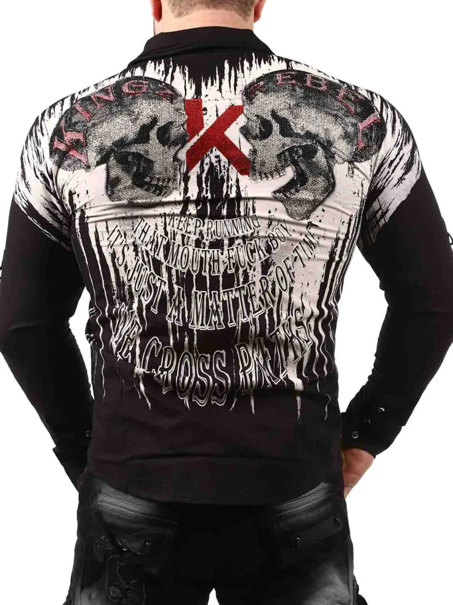 capone_kingz_skjorte__sor_8.webp Capone Skjorte - Sort^Kingz Clearance