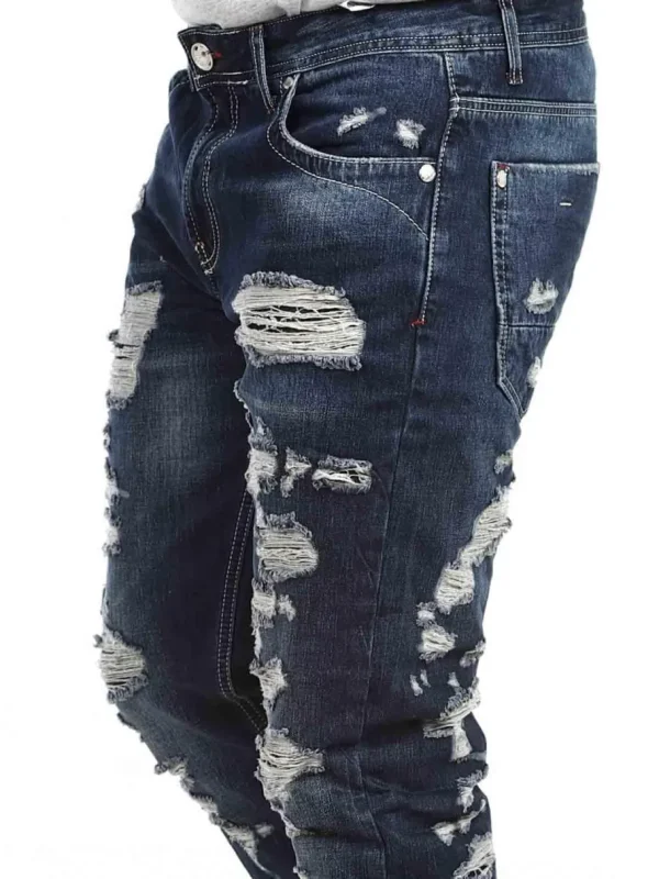 Caspian Jeans - Mørkeblå^Cipo & Baxx Sale