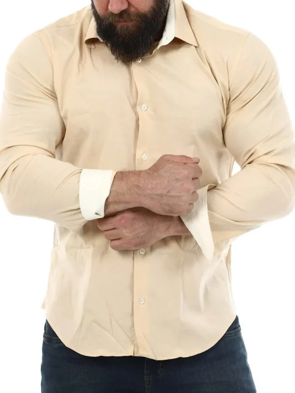 Cassian Skjorte - Beige^Rusty Neal Outlet