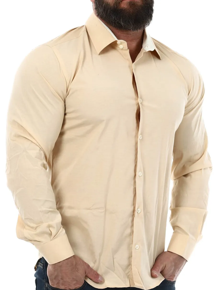 cassian_rusty_neal_skjort_4.webp Cassian Skjorte - Beige^Rusty Neal Outlet