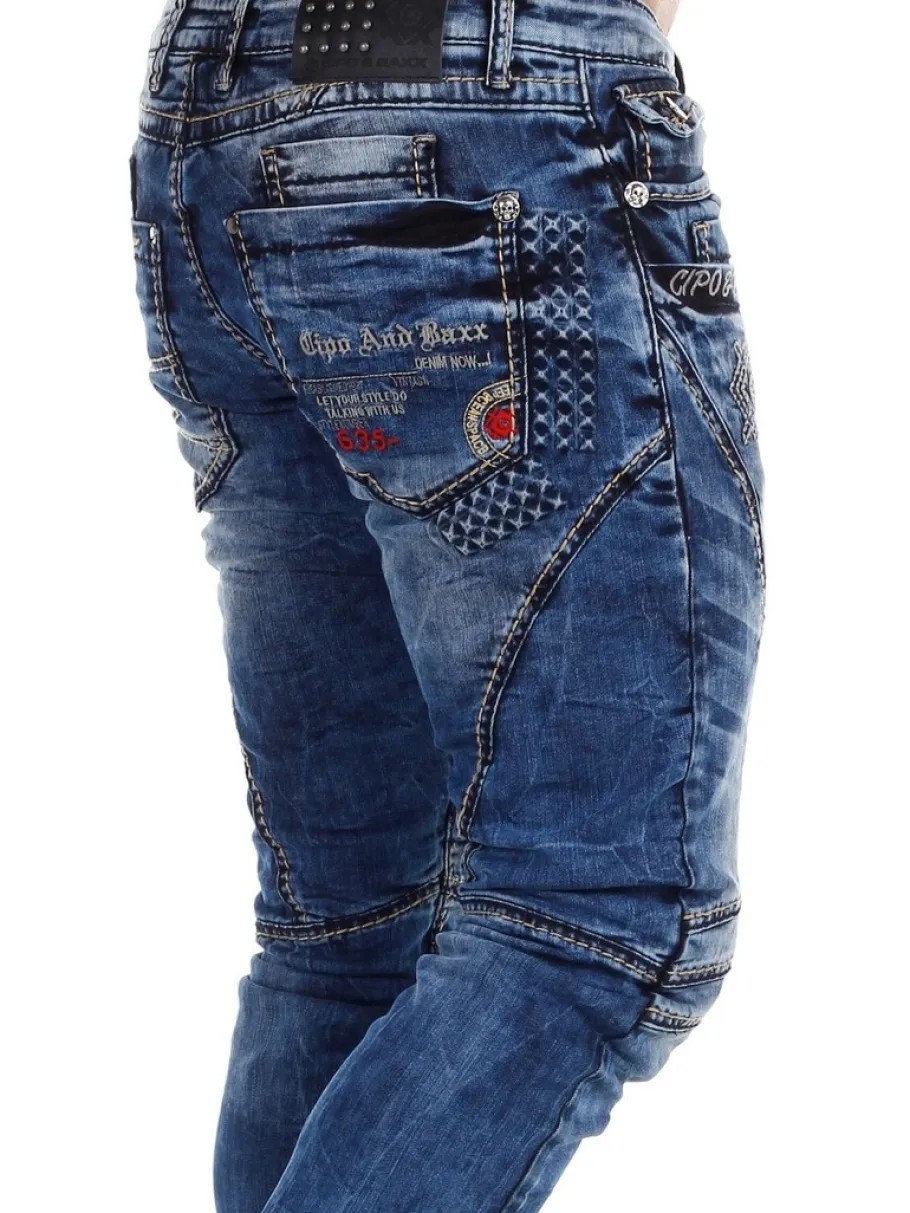 cemetery_cipo__baxx_jeans_0.webp Cemetery Jeans - Blå^Cipo & Baxx Hot
