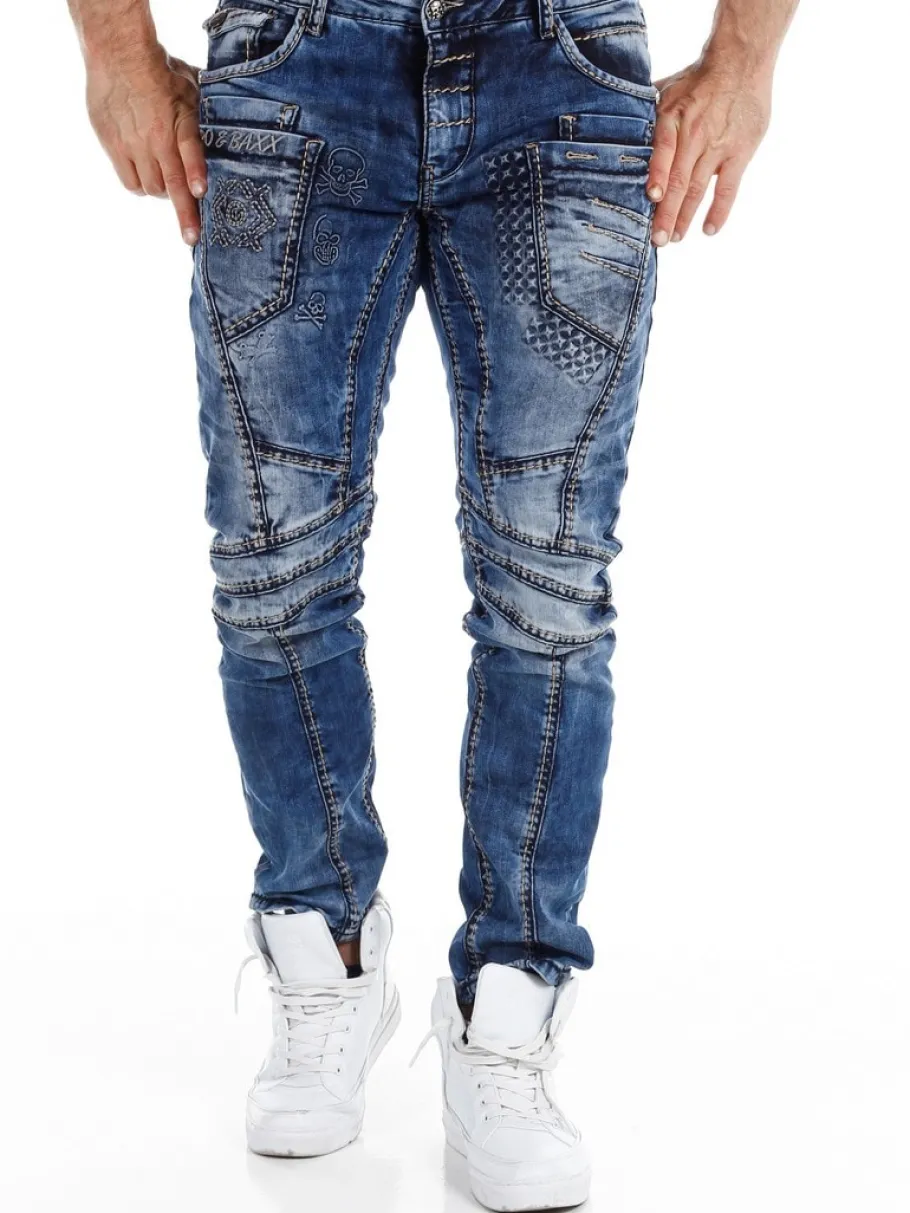 cemetery_cipo__baxx_jeans_1.webp Cemetery Jeans - Blå^Cipo & Baxx Hot