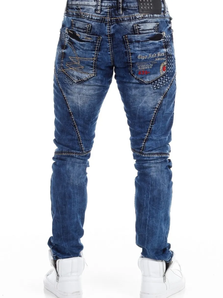 cemetery_cipo__baxx_jeans_4.webp Cemetery Jeans - Blå^Cipo & Baxx Hot