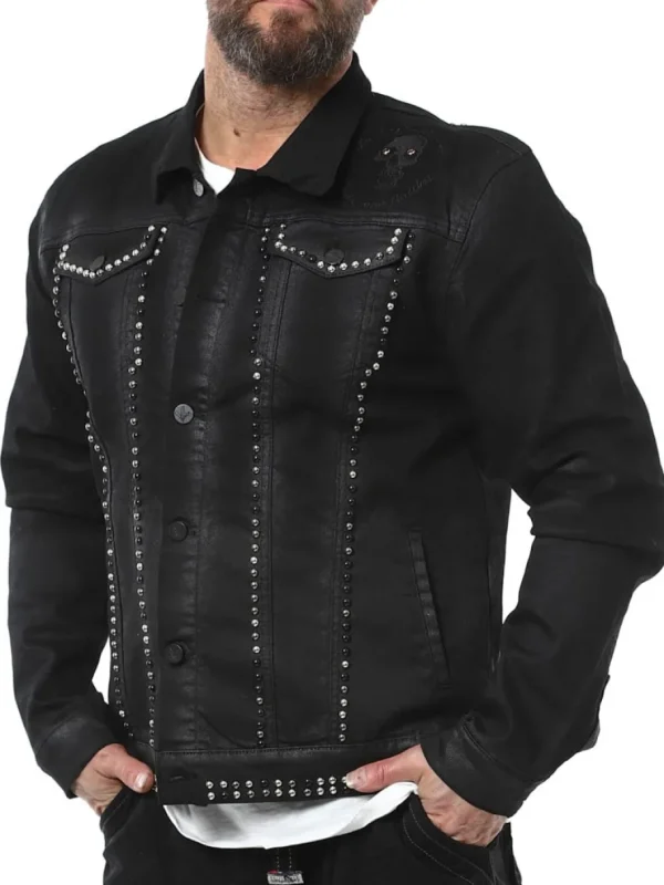 Cemixel Jeansjakke - Sort^Kingz Outlet