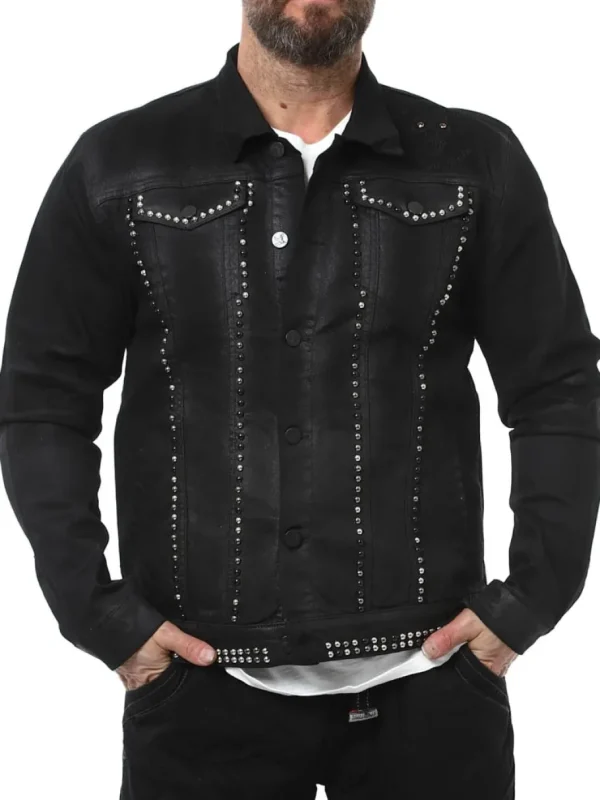 Cemixel Jeansjakke - Sort^Kingz Outlet