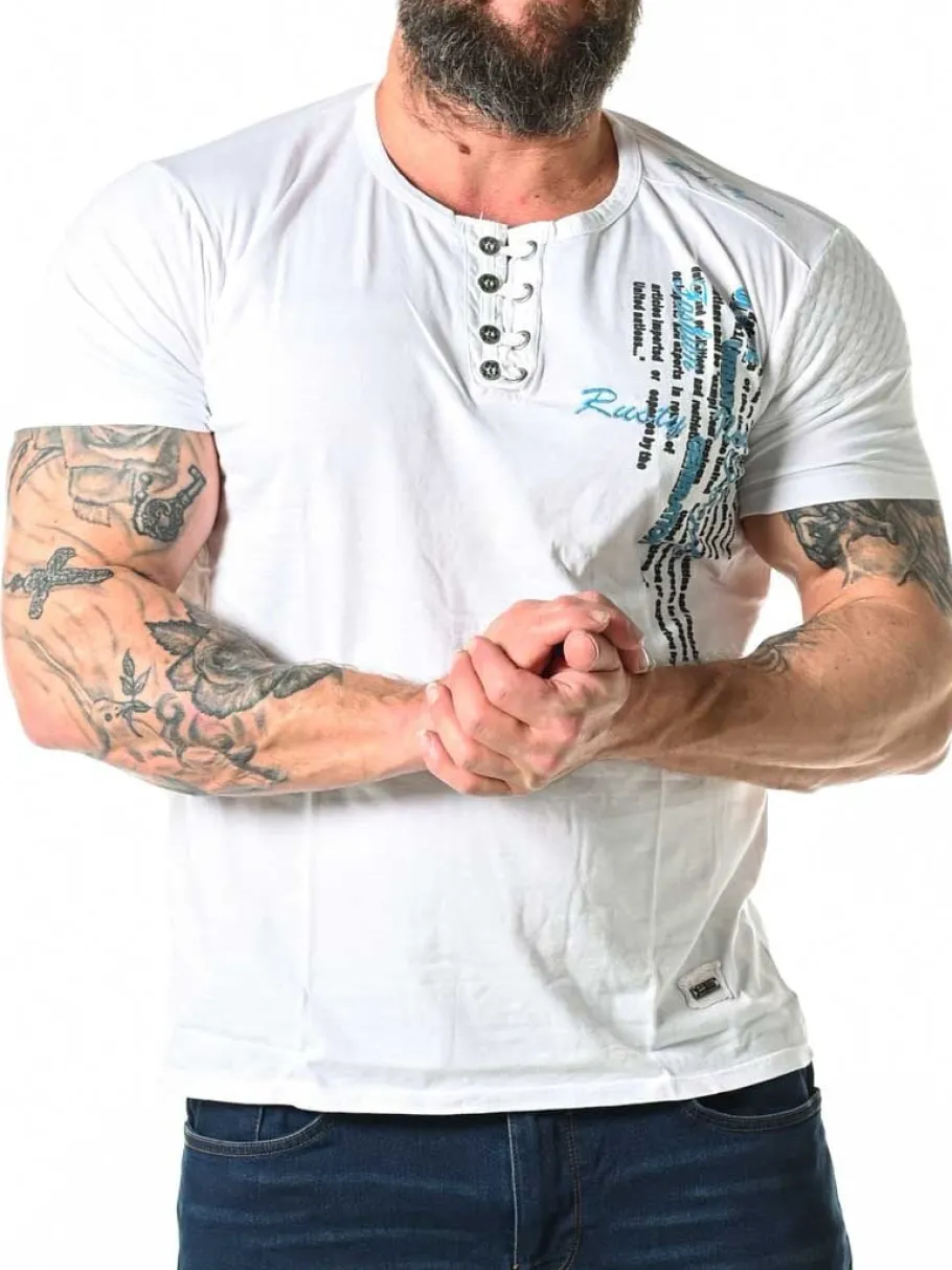 ceylon_tshirt__hvid_4.webp Ceylon T-shirt - Hvid^Rusty Neal Outlet