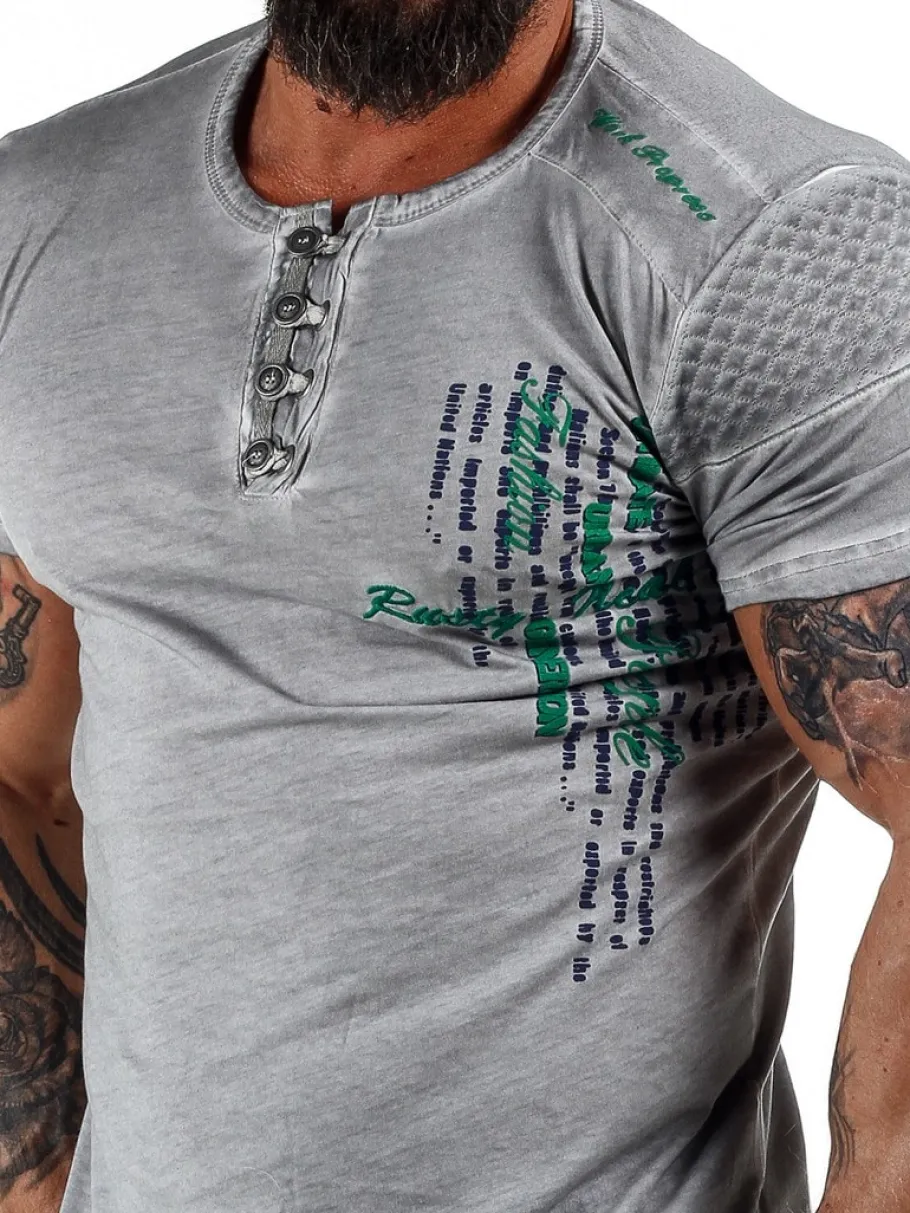 ceylon_tshirt__lysegr_1.webp Ceylon T-shirt - Lysegrå^Rusty Neal Fashion
