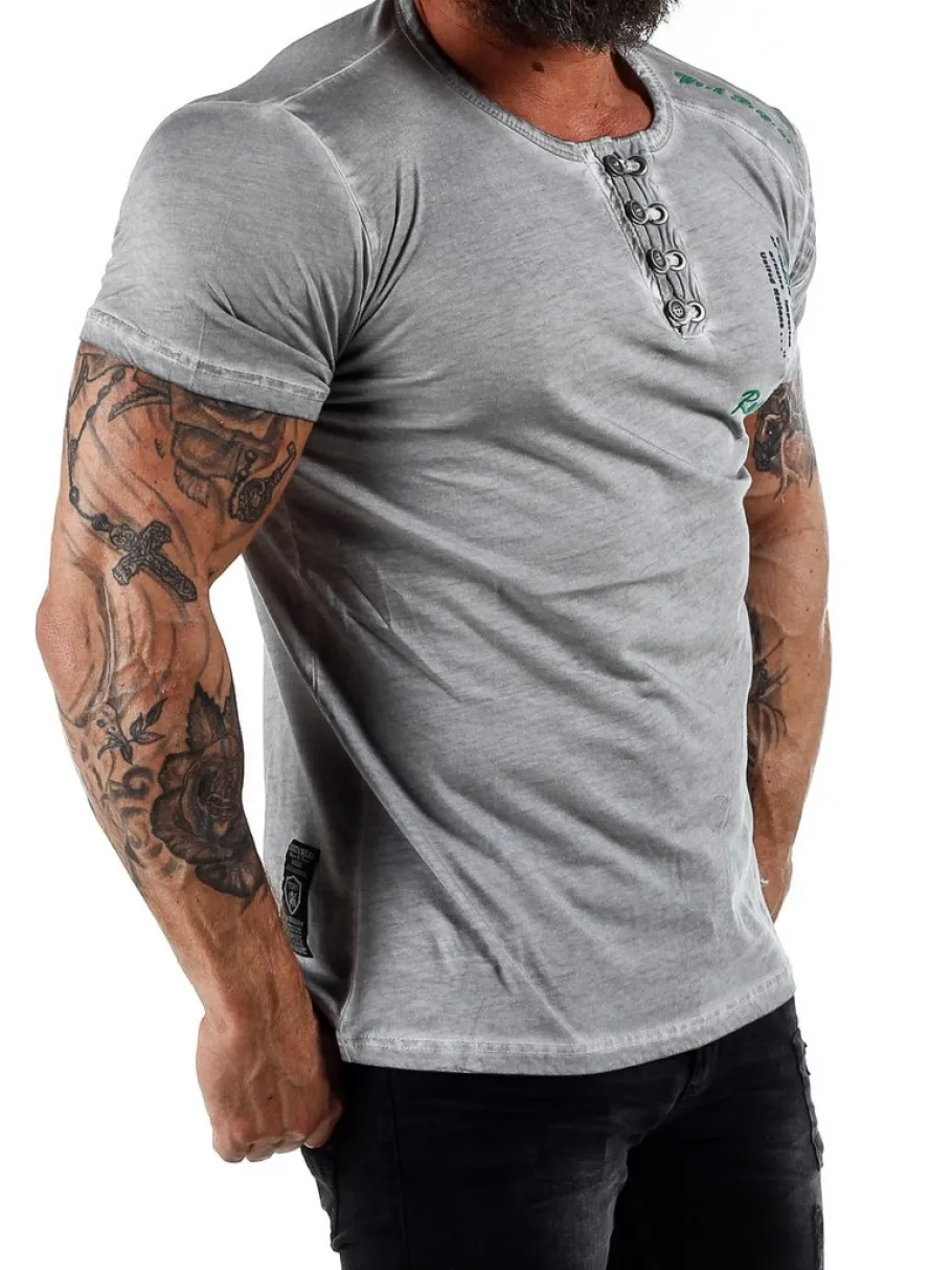 ceylon_tshirt__lysegr_3.webp Ceylon T-shirt - Lysegrå^Rusty Neal Fashion