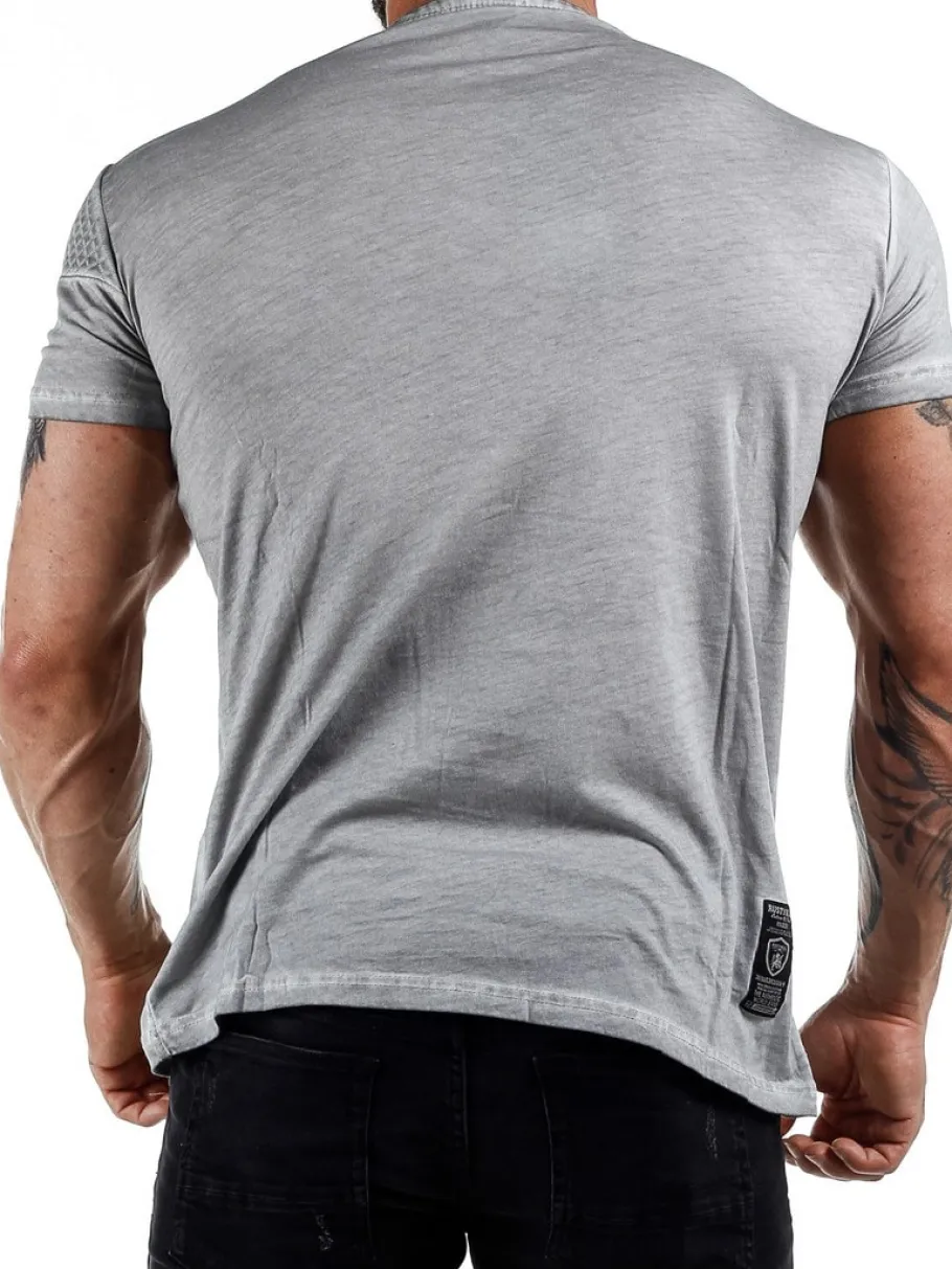 ceylon_tshirt__lysegr_4.webp Ceylon T-shirt - Lysegrå^Rusty Neal Fashion