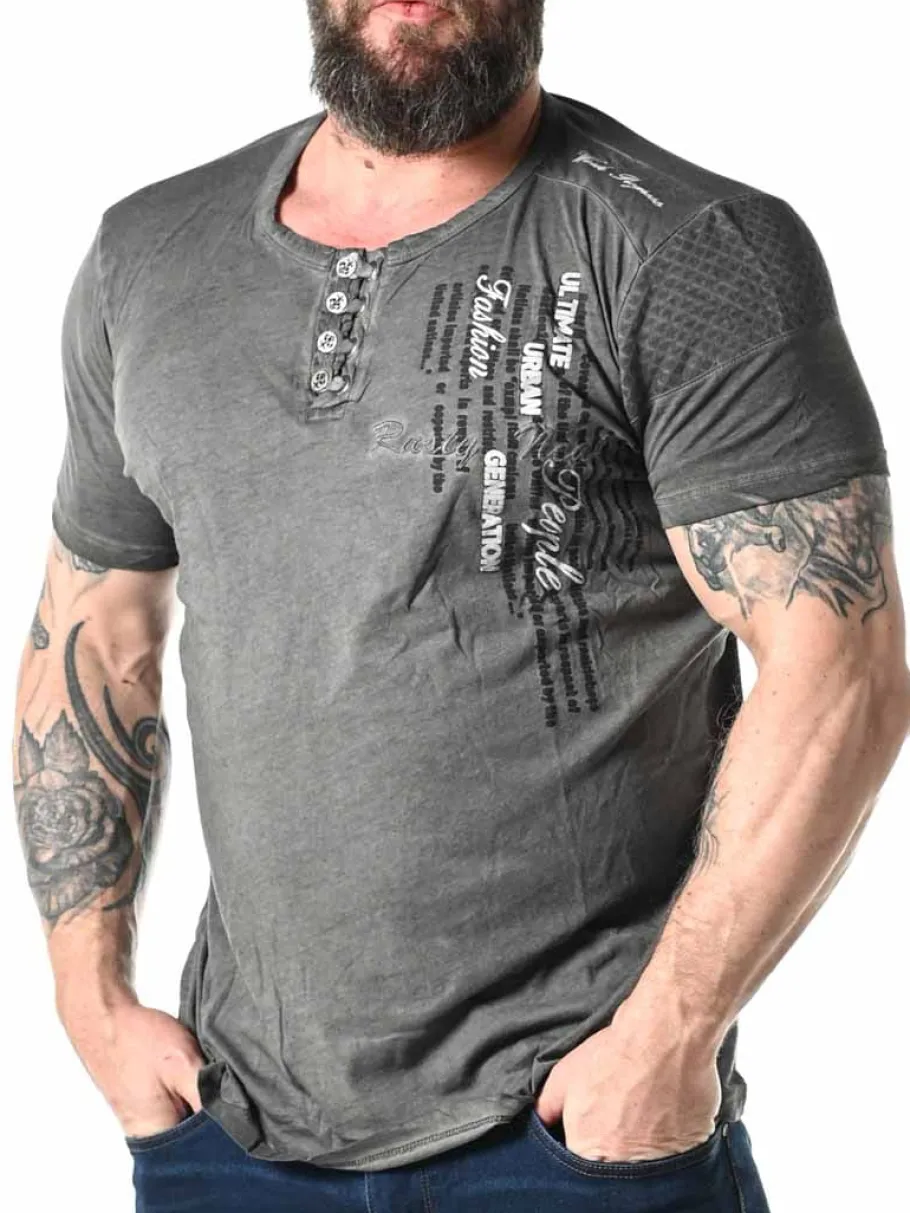 ceylon_tshirt__mrkegr_0.webp Ceylon T-shirt - Mørkegrå^Rusty Neal New