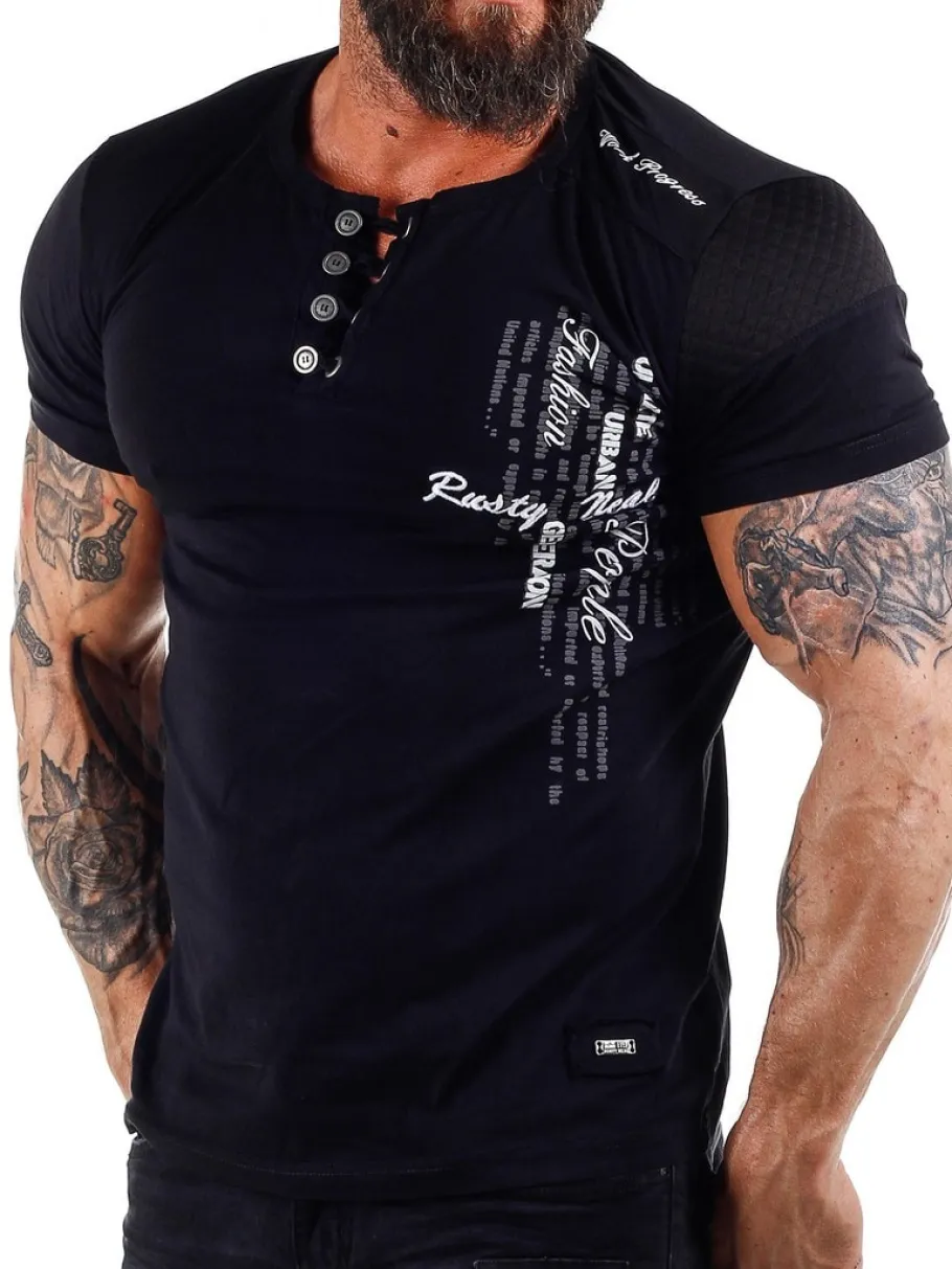 ceylon_tshirt__sort_0.webp Ceylon T-shirt - Sort^Rusty Neal Fashion