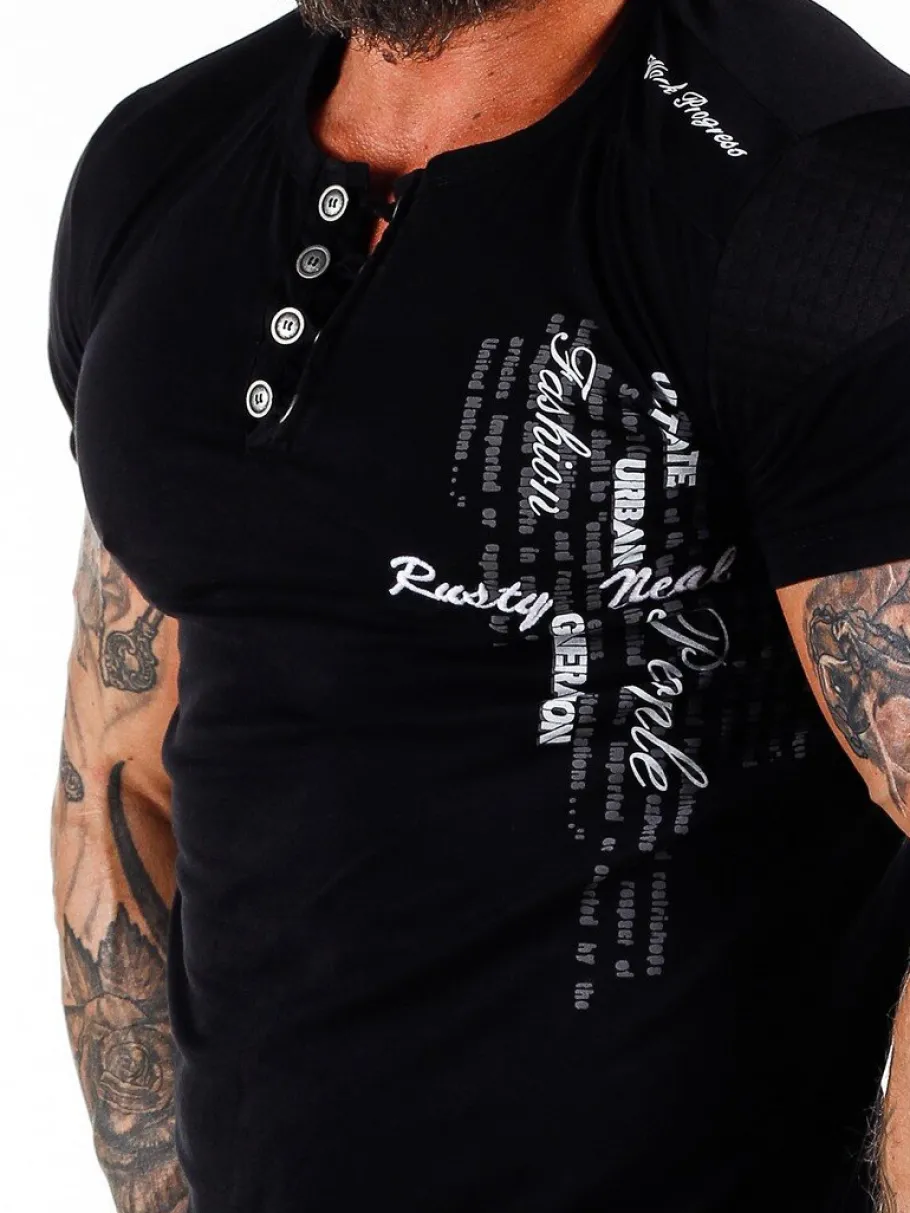 ceylon_tshirt__sort_1.webp Ceylon T-shirt - Sort^Rusty Neal Fashion