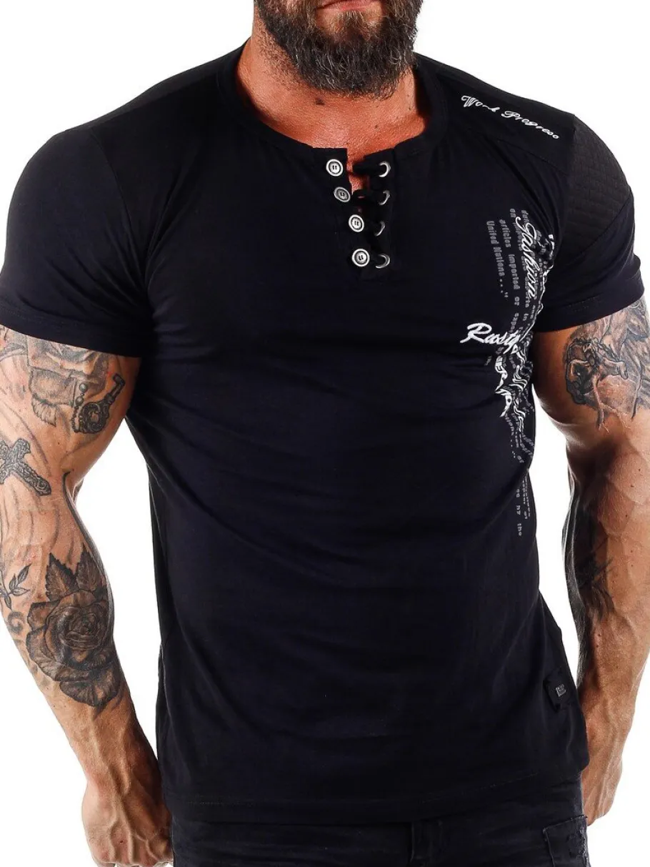 ceylon_tshirt__sort_5.webp Ceylon T-shirt - Sort^Rusty Neal Fashion