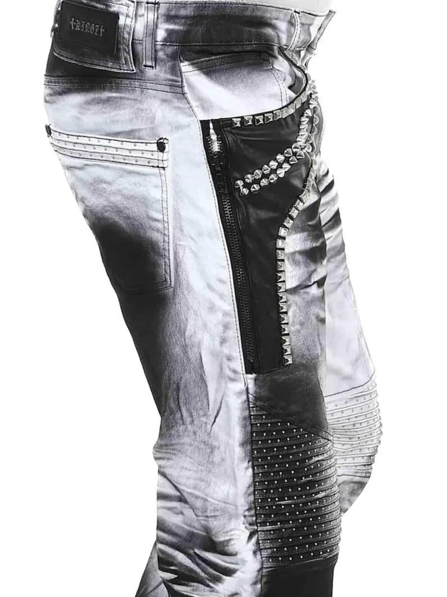 cezary_kingz_jeans__hvids_3.webp Cezary Jeans - Hvid/Sort^Kingz Best