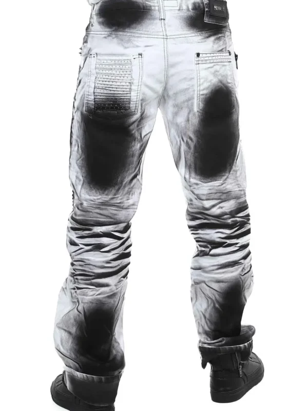 Cezary Jeans - Hvid/Sort^Kingz Best