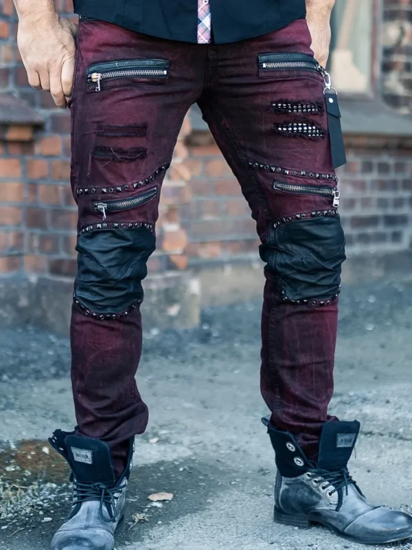 Chaster Jeans - Vin Rød^Cipo & Baxx Hot