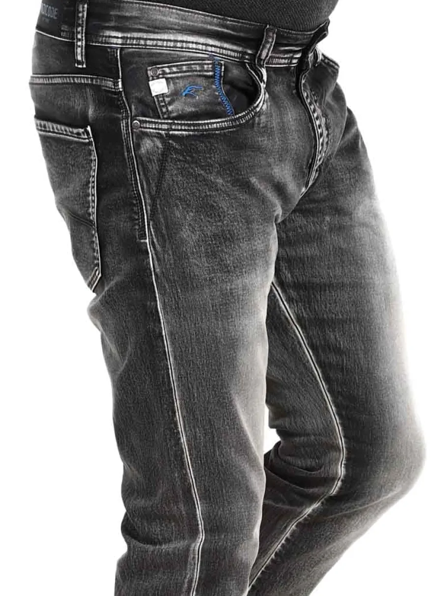 coil_indicode_joggjeans___0-6.webp Coil Joggjeans - Washed Black^Indicode Sale
