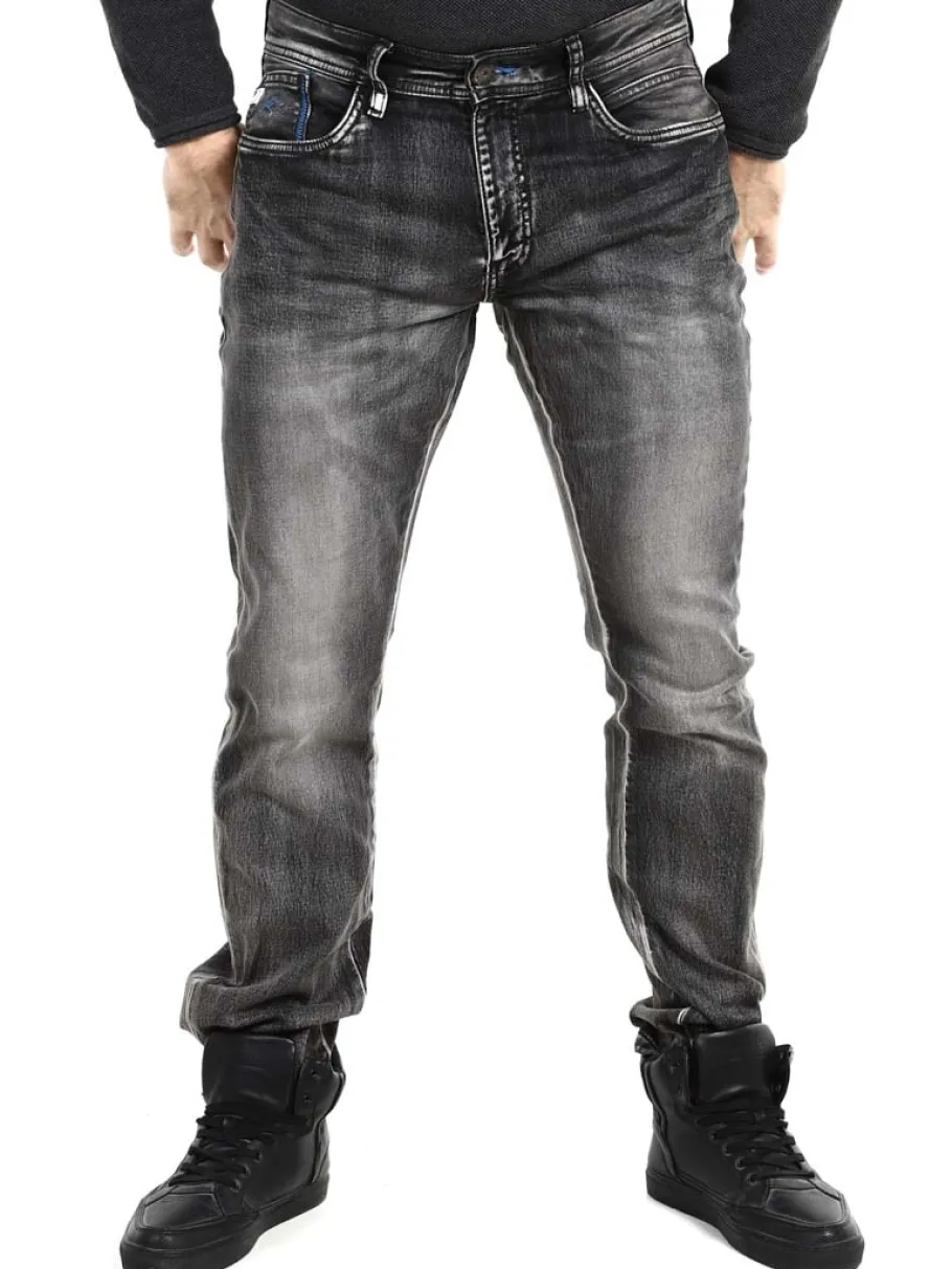 coil_indicode_joggjeans___5-6.webp Coil Joggjeans - Washed Black^Indicode Sale