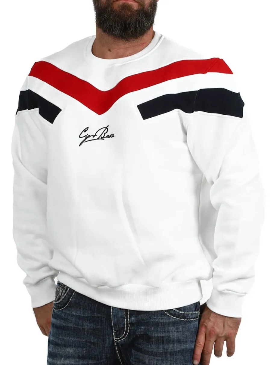 cole_cipo__baxx_trje__hvi_0.webp Cole Trøje - Hvid^Cipo & Baxx Outlet