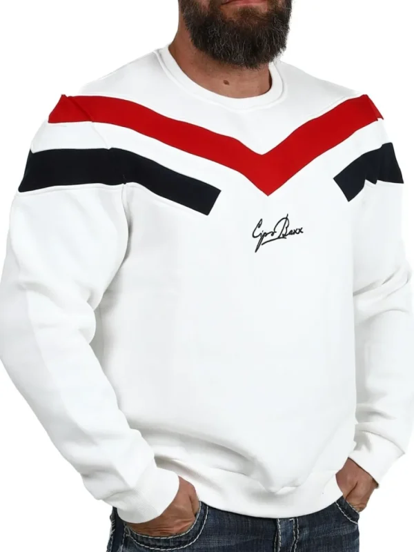 Cole Trøje - Hvid^Cipo & Baxx Outlet