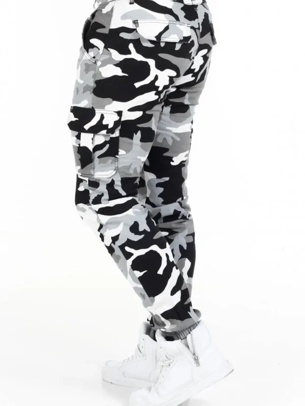 Column Camobukser - Grå/Hvid^Urban Classics Outlet