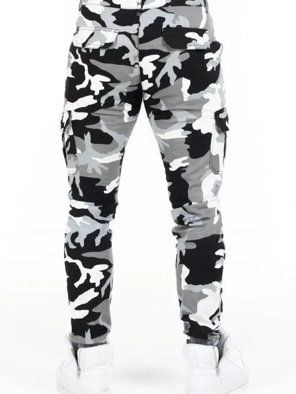 Column Camobukser - Grå/Hvid^Urban Classics Outlet