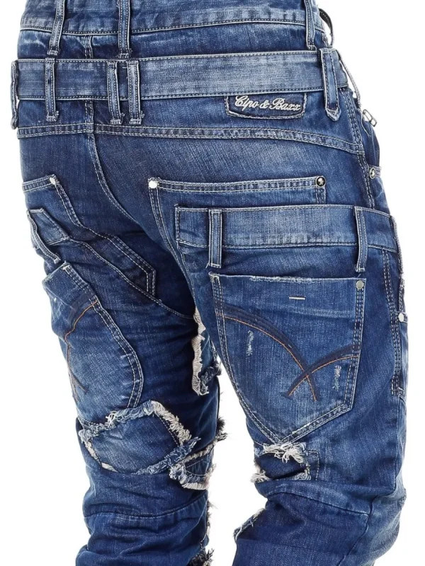 Conan Jeans - Mørkeblå^Cipo & Baxx Fashion