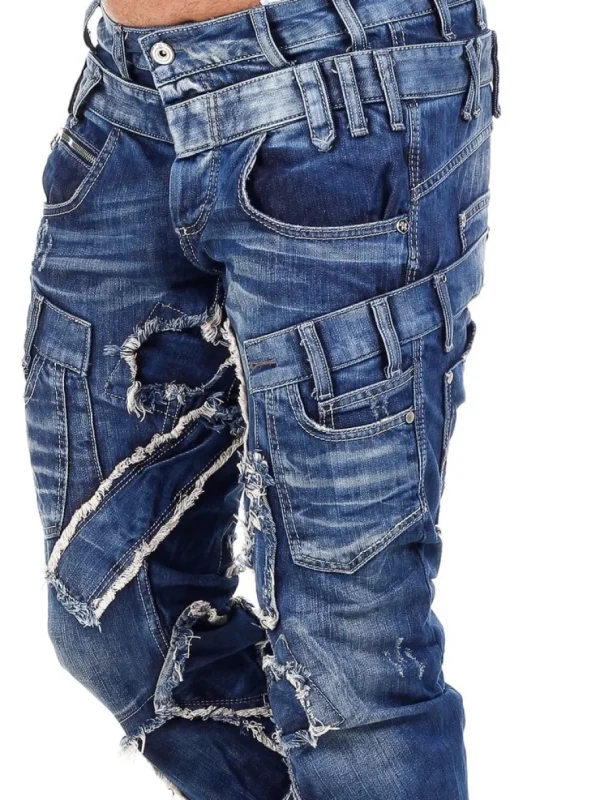 Conan Jeans - Mørkeblå^Cipo & Baxx Fashion