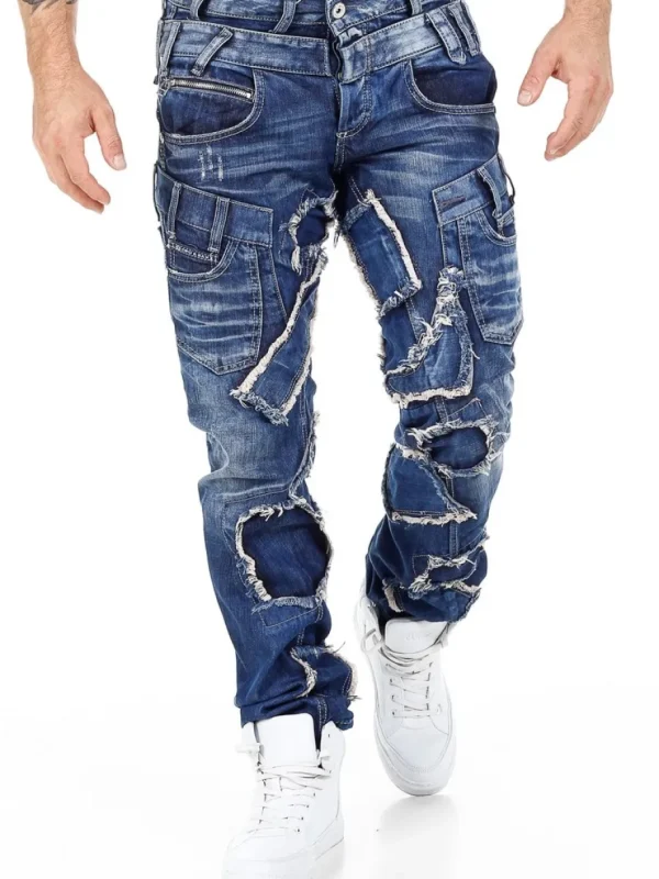 Conan Jeans - Mørkeblå^Cipo & Baxx Fashion