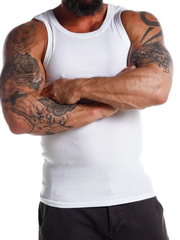 Core Tanktop - Hvid^RockDenim Hot