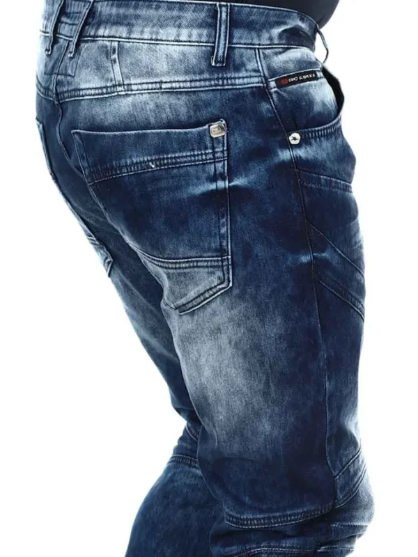 Darius Jeans - Blå^Cipo & Baxx Outlet