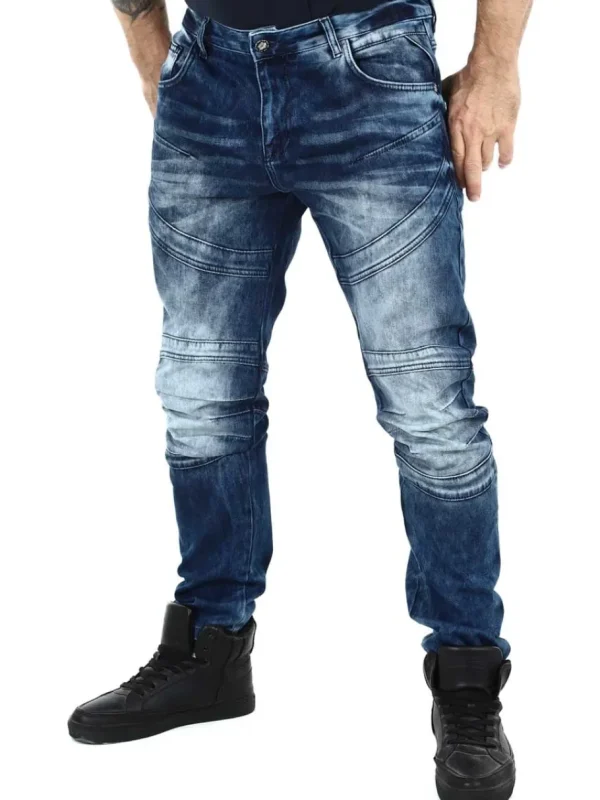 Darius Jeans - Blå^Cipo & Baxx Outlet