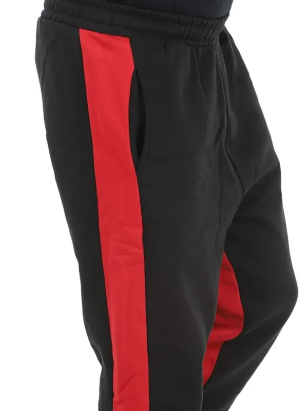 DNGRS Bold Sweatpants - Sort/Rød^Urban Classics Sale