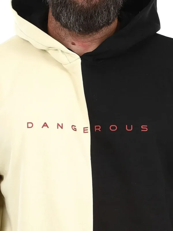 DNGRS NoReturn Hoodie - Sort/Beige^Urban Classics Online