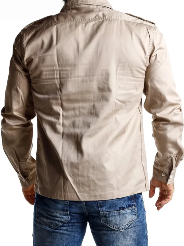 Docks Skjorte - Beige^Brandit New