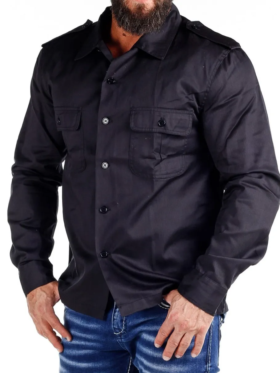 docks_skjorte__sort_5.webp Docks Skjorte - Sort^Brandit Online