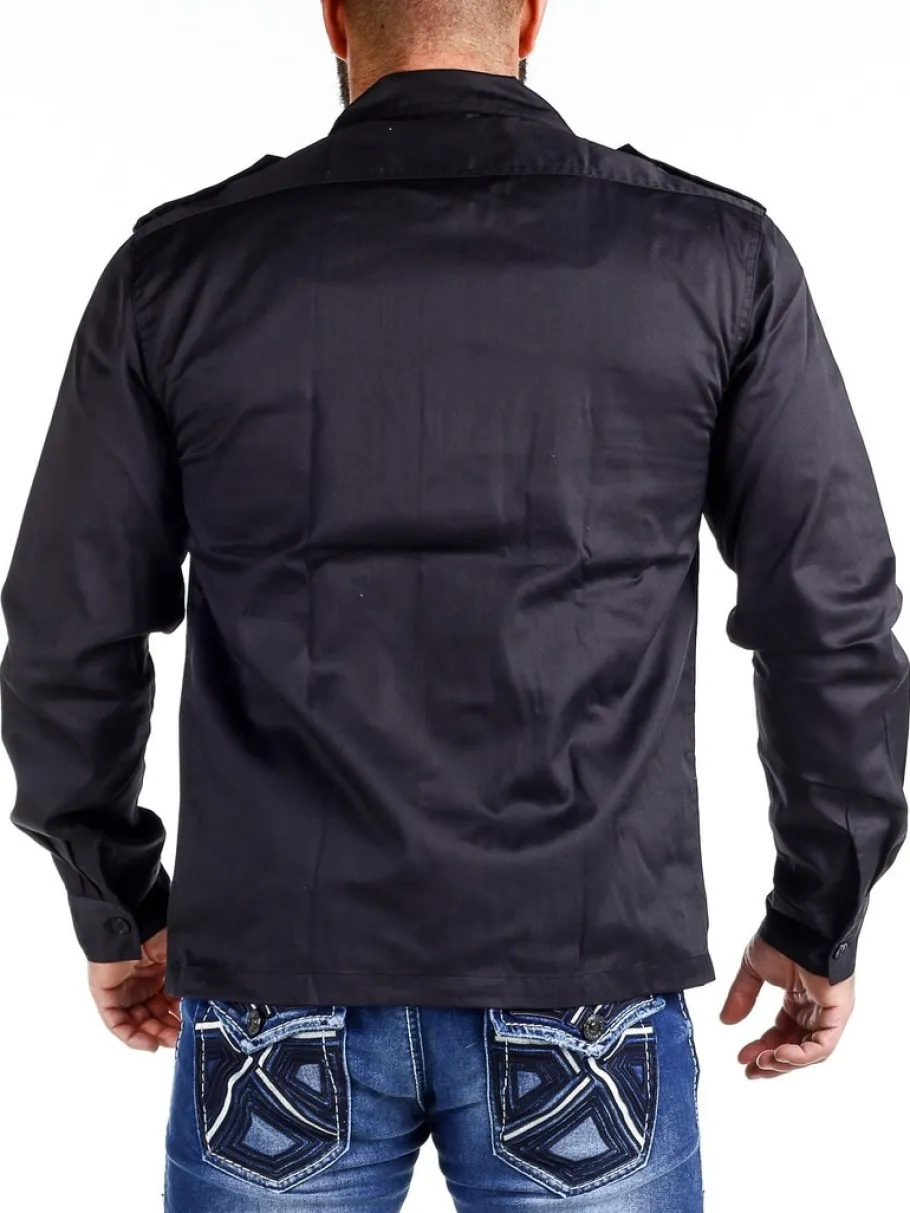 docks_skjorte__sort_6.webp Docks Skjorte - Sort^Brandit Online