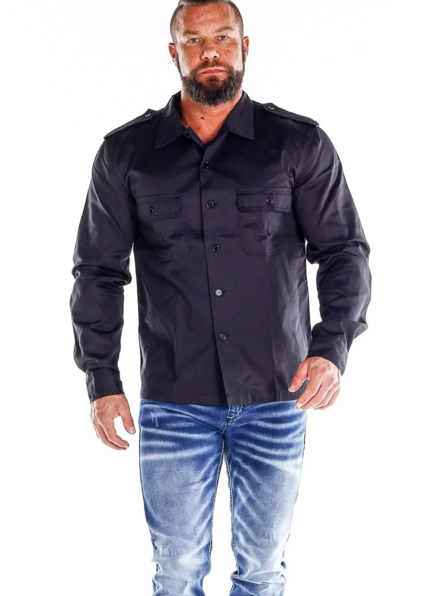 docks_skjorte__sort_7.webp Docks Skjorte - Sort^Brandit Online