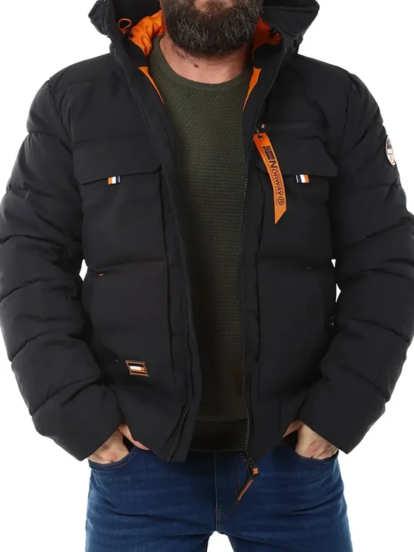 Dosiba Geo Norway Vinterjakke - Sort^Geographical Norway Online