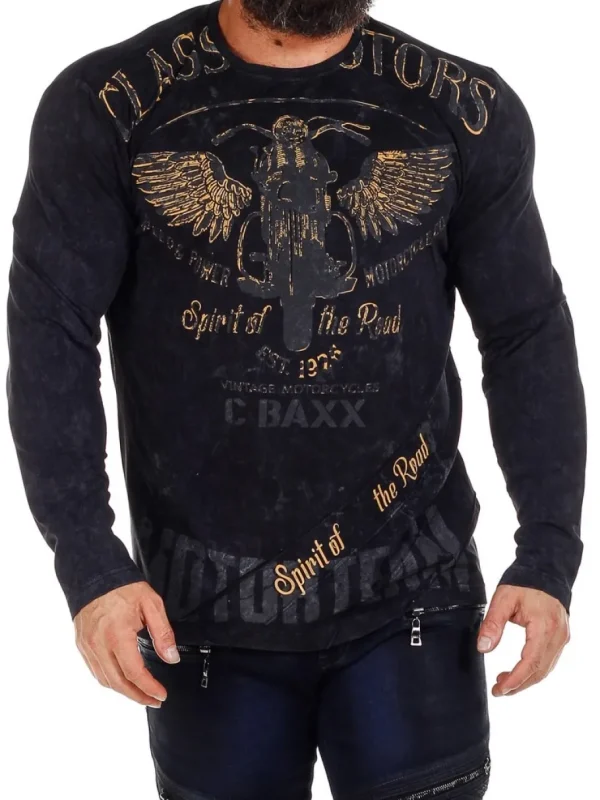 Eaglewings Longsleeve - Sort^Cipo & Baxx Sale