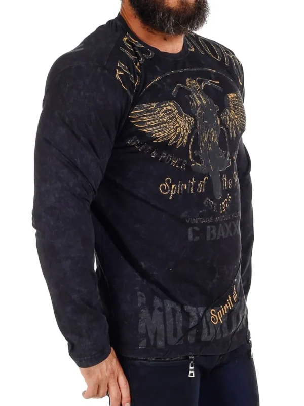 Eaglewings Longsleeve - Sort^Cipo & Baxx Sale