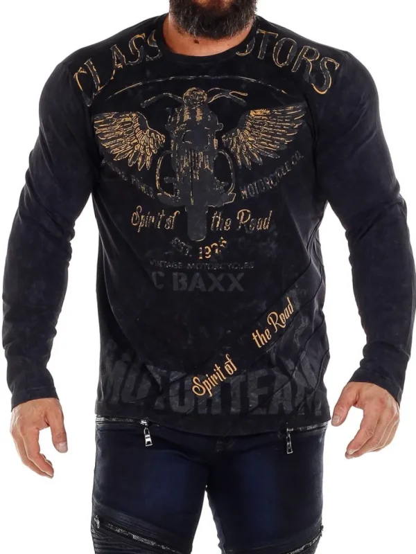 Eaglewings Longsleeve - Sort^Cipo & Baxx Sale
