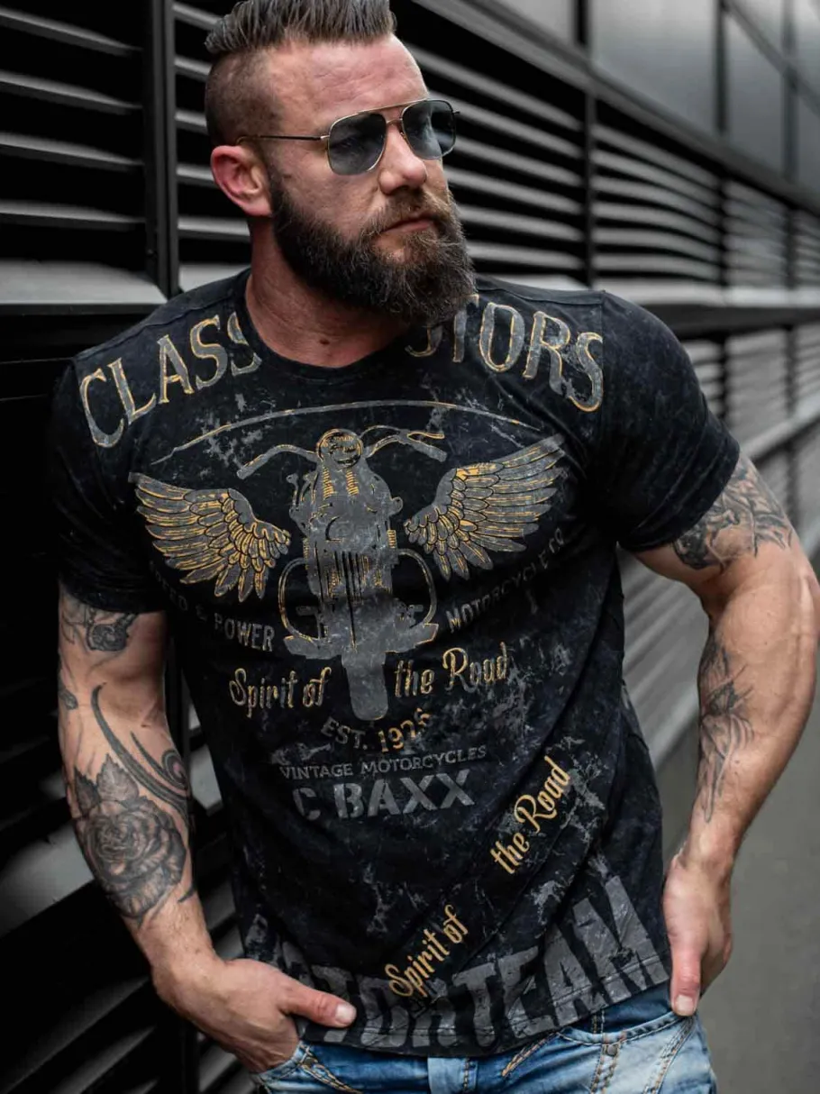 eaglewings_cipo__baxx_tsh_0.webp Eaglewings T-shirt - Sort^Cipo & Baxx Sale