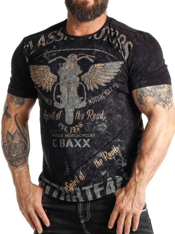 Eaglewings T-shirt - Sort^Cipo & Baxx Sale