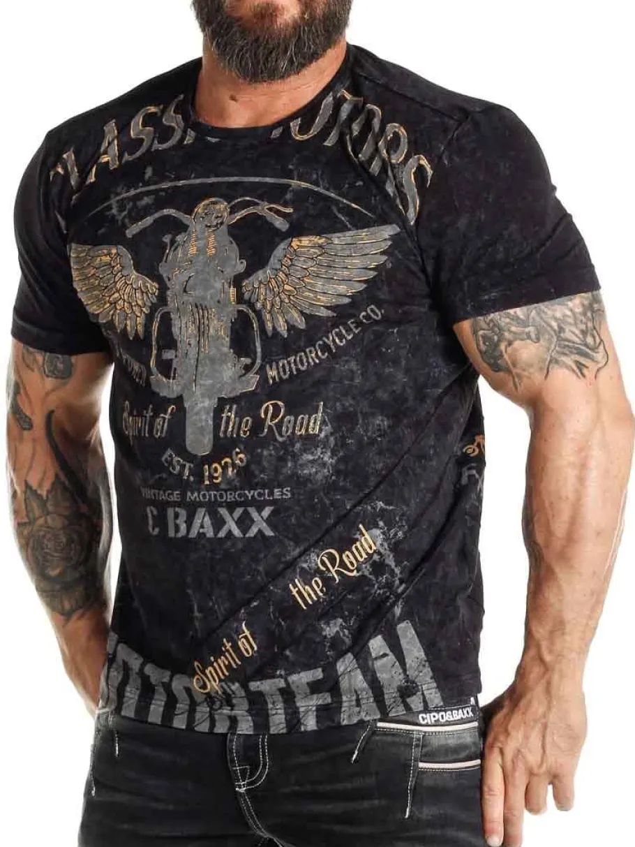 eaglewings_cipo__baxx_tsh_5.webp Eaglewings T-shirt - Sort^Cipo & Baxx Sale
