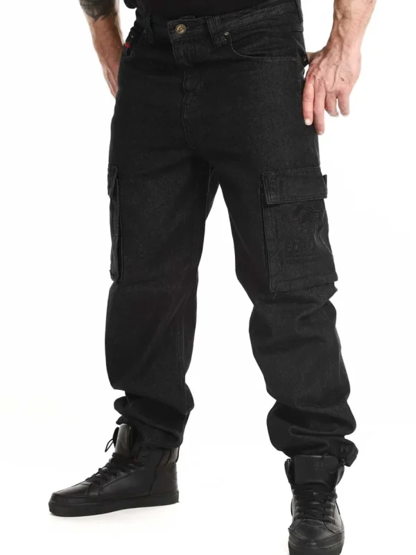 Eckö Unltd. Cargojeans - Sort^Urban Classics Outlet